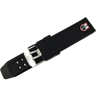 适配Luminox 鲁美诺斯橡胶表带3051 3150 3080 8800 23MM雷美硅胶