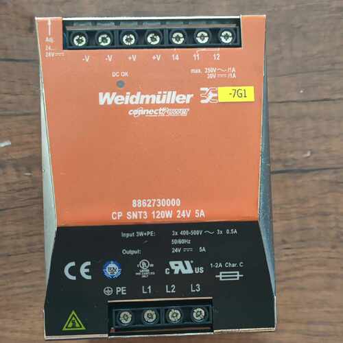询原装正品CP SNT 120W 24V 5A魏德米勒开关电源