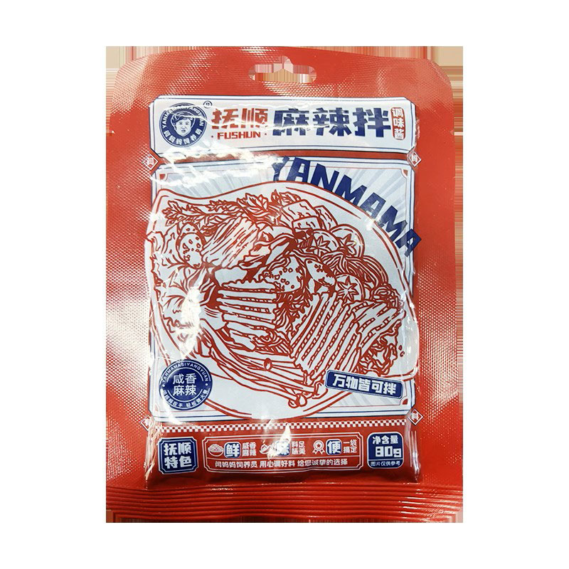 闫妈妈饲养员旗舰店东北麻辣拌小吃调料多种口味酸甜麻辣麻酱咸香