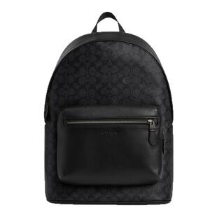【官方正品】COACH/蔻驰男双肩包west32牛皮商务多功能肩背包正品