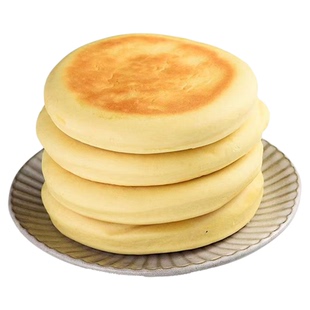 传统鸡蛋饼白吉馍饼皮肉夹馍饼胚里脊肉百烧饼油炸菜早餐奶香味