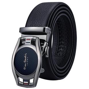 皮尔卡丹皮带男士2026新款真皮高档休闲正品牛皮奢侈腰带品牌潮