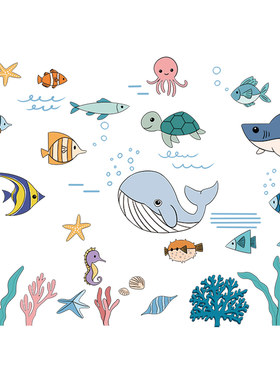 瓷砖浴室玻璃卫生间贴纸墙贴画