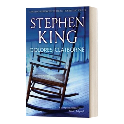Dolores Claiborne 英文原版 日蚀 斯蒂芬金 英文版 进口英语原版书籍