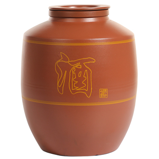 加厚陶瓷紫砂釉面硅胶盖100斤200斤300斤500斤大酒缸泡酒家用龙头