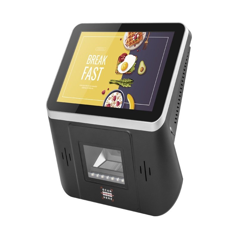 LICON厂家查价机多语言价格查询码收银触摸查价一体机扫软件