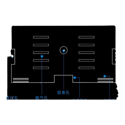 亚克力高透明防鱼跳猫抓配套缸盖