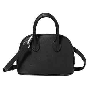 头层牛皮纯皮经典百搭时尚迷你手提小包贝壳包真皮单肩斜挎手机包