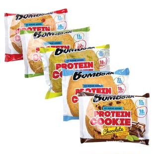 俄罗斯Bombbar进口蛋白曲奇饼饱腹代餐phd健身营养无蔗糖轻卡零食