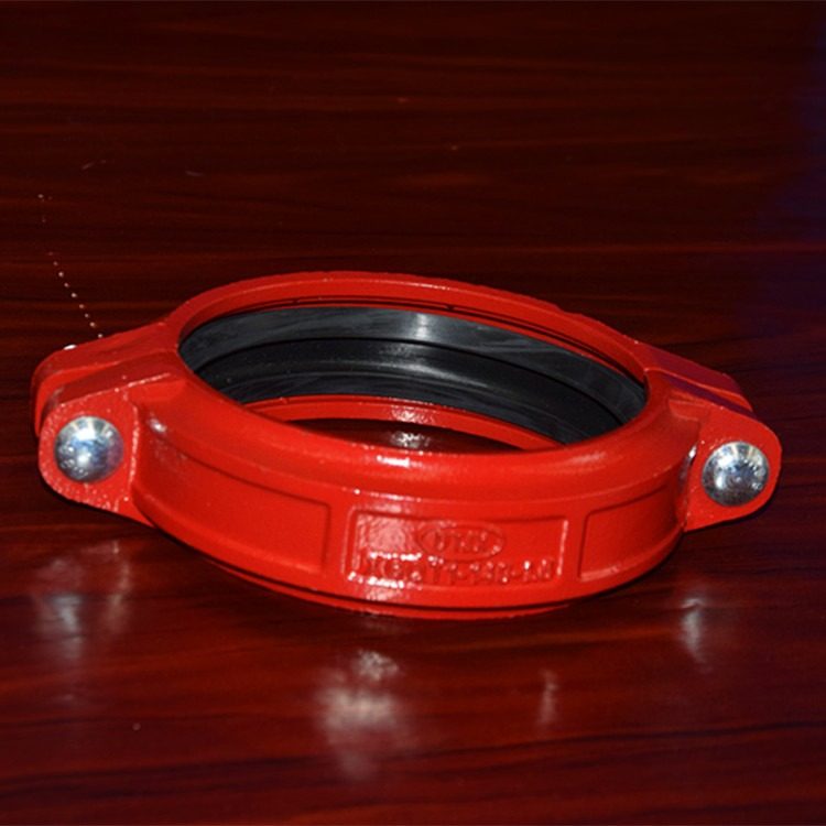 德通沟槽管件 卡箍刚卡重卡柔卡消防用沟槽管卡60