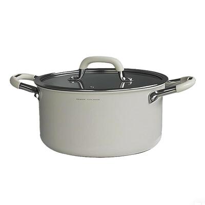 316L不锈钢汤锅双耳防烫加深锅