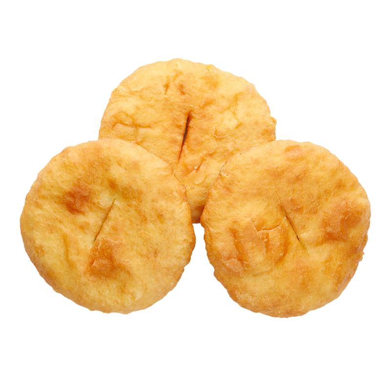 食家巷甘肃手工油饼西北农家油炸饼子即食早餐饼特色油香油饼100g
