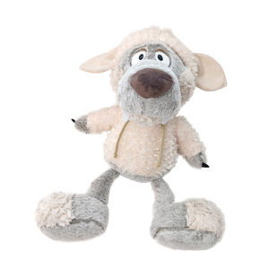 披着羊皮的狼公仔玩偶睡觉抱枕大灰狼毛绒玩具可爱布娃娃女生礼物