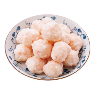 龙北南兴沙鲈虾丸  正宗潮汕新鲜虾肉丸虾球虾枣潮州汕头海鲜虾滑