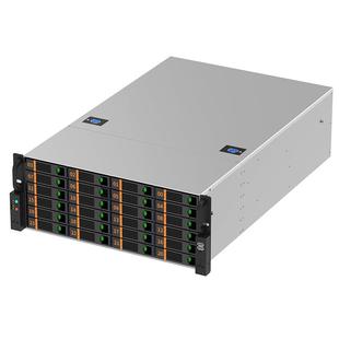 麦沃企业级单机直连DAS存储柜24盘位RAID磁盘阵列外置硬盘柜K24ES