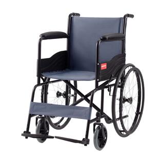 鱼跃轮椅车折叠轻便老人专用多功能瘫痪带坐代步手推车H051可折叠