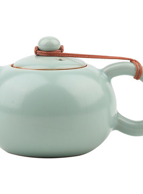 三勤堂汝窑陶瓷泡茶壶