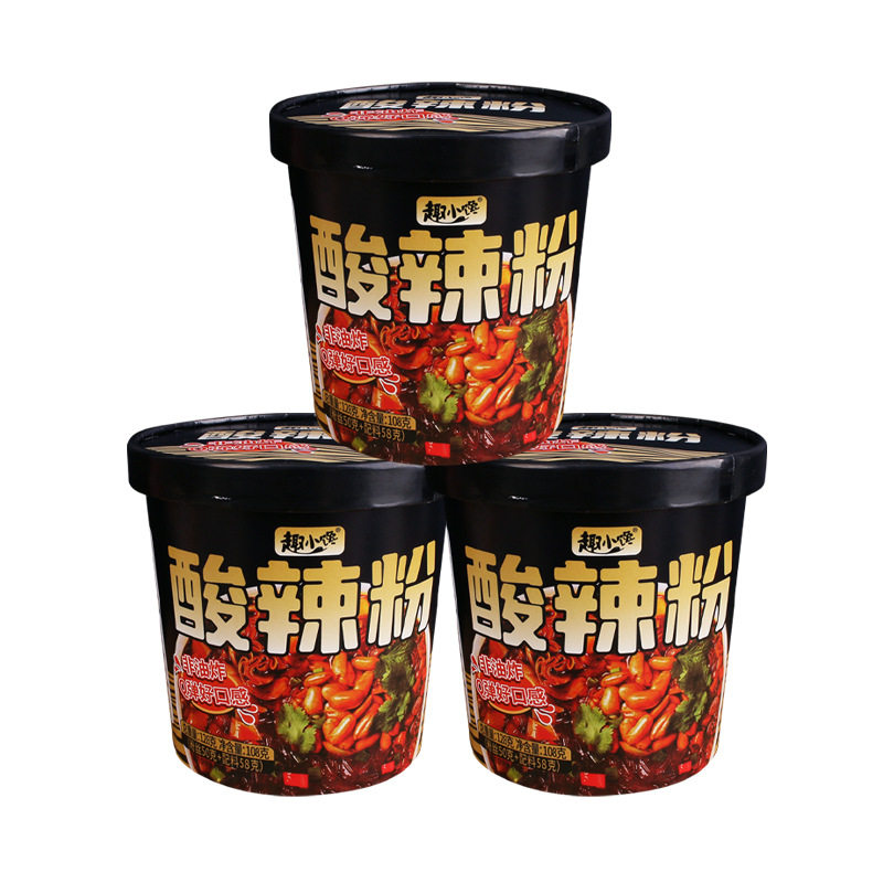 网红嗨吃家酸辣粉重庆正宗泡面