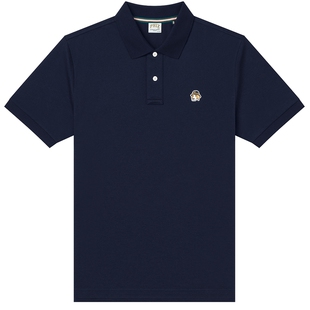 Hazzys哈吉斯男装polo衫翻领男款t恤夏季休闲通勤宽松短袖上衣潮