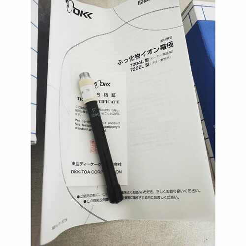议价TOADKK固体膜型7204L氟化物电极全新实物图数量维修