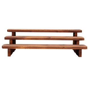 碳化实木户外阶梯花架阳台庭院木制台阶花园肉肉植物花几浴室踏脚