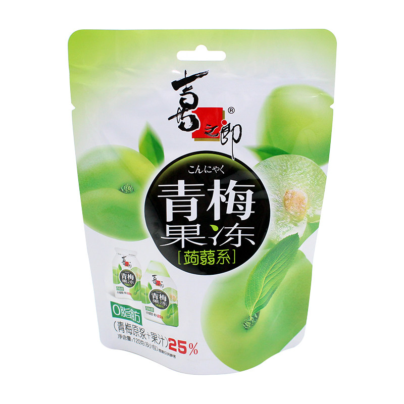 喜之郎蒟蒻果冻120克青梅味0果冻/布丁