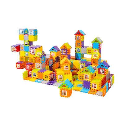 儿童搭房子积木手眼协调益智玩具