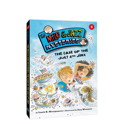 （精装）MJ小侦探：中邪的国庆日 The Milo & Jazz Mysteries : The Case of the July 4th Jinx英语阅读理解 增加英语词汇量正版