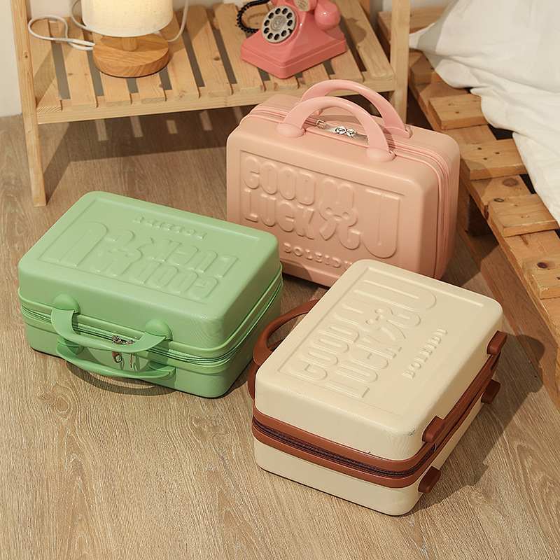 新品 网红ins14寸手提行李箱女小清新学生小型轻便结婚伴手礼收纳