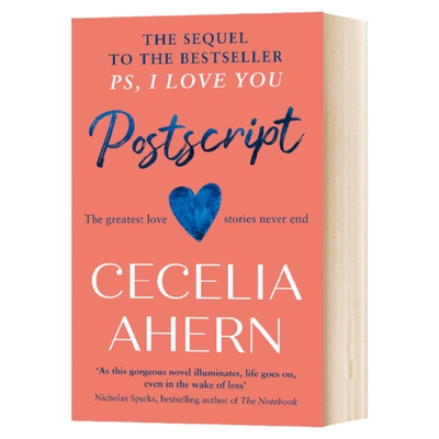 附言 附注我爱你续篇 英文原版小说 Postscript The sequel to PS I Love You 爱情青春小说 电影原著 英文版原版书籍 进口英语书