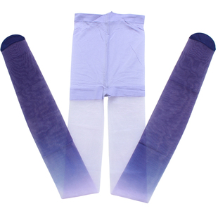 渐变丝袜包芯丝纯欲风女连裤袜少女心薄连袜洛丽塔女袜夜店美腿