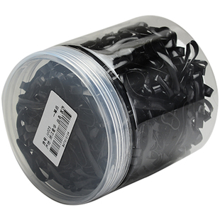 一次性橡皮筋黑色胶圈儿童高弹力小皮套头绳皮筋女扎头发发圈男士