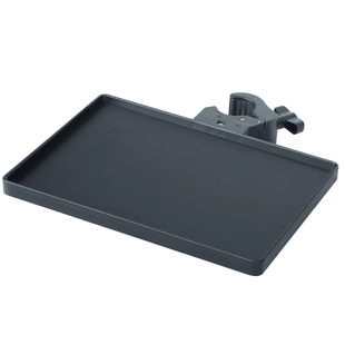 2025升级万能夹管15-45mm托盘配件直播三脚架手机相机支架管夹置物架麦克风声卡托盘显示器电脑落地支架托盘