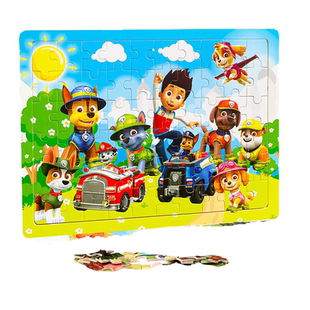 100片儿童进阶益智木质拼图3到6岁幼儿5早教宝宝平图2男孩4女玩具