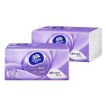 维达抽纸大包装24包整箱棉韧立体美亲肤无刺激家用餐巾纸手擦纸