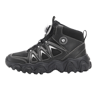 泰兰尼斯kids儿童保暖棉靴冬季新款中大童加绒运动鞋男女童雪地靴