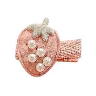 女宝宝不伤发发卡婴幼儿全包布发夹婴儿可爱侧边发夹头饰儿童发饰