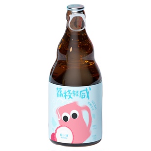 程小镜荔枝轻咸果啤风味精酿整箱12瓶10°P低浓度网红果味酒微醺