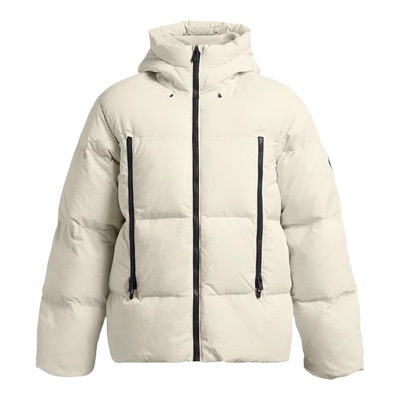 UA/安德玛正品冬季新款男子户外休闲保暖连帽羽绒服1384641-110