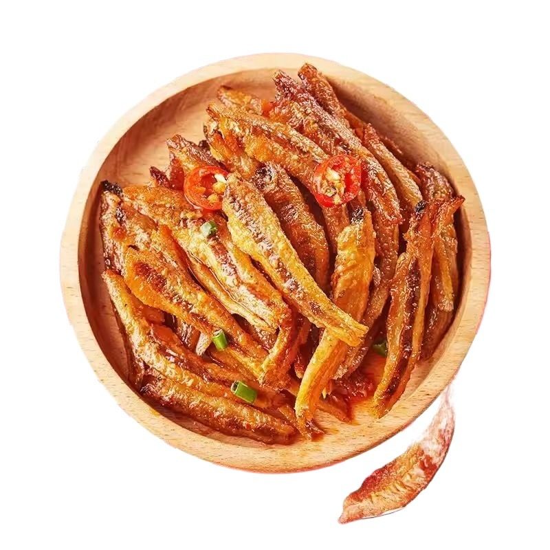 特惠100包劲辣小鱼仔干零食休闲小吃批发好吃美味深海香辣小包装