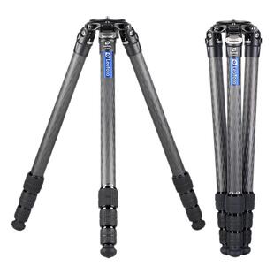 徕图leofoto LM-324C/364C/365C/404C轻量便携摄影摄像碳纤维无中轴三脚架75mm碗拍鸟支架定焦600mm/800适用