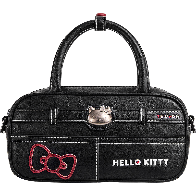 TOUTOUhellokitty三丽鸥凯蒂猫保龄球包哈喽kt腋下斜挎包