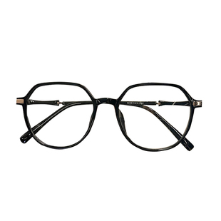 显白冷茶超轻眼镜近视女可配有度数镜片素颜神器大脸显瘦眼睛框架