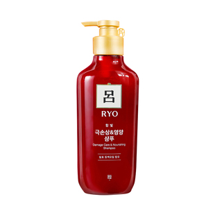 韩国进口RYO吕红吕洗发水2瓶染烫损伤修护头皮止痒控油柔顺精华