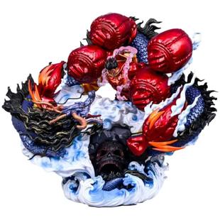 海贼王手办GK和之国决战四档路飞凯多超大索隆九刀流模型摆件送礼