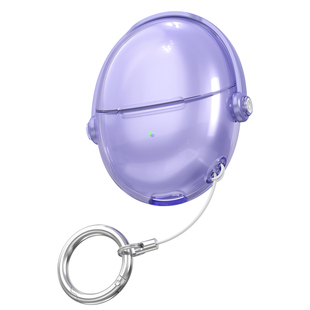 适用华为freebuds6保护壳freebuds6保护套创意锁扣悦彰蓝牙耳机壳秒变支架外壳流光紫软壳防丢高级新款高级感