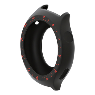 适用于华为watch4Pro保护套定制液态硅胶HUAWEI 4Pro太空探索版经典L力士刻度全包保护壳运动手表WATCH4专用