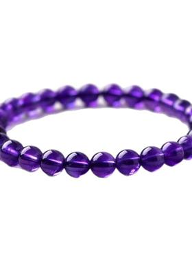 程潇同款天然水晶手串紫水晶手链