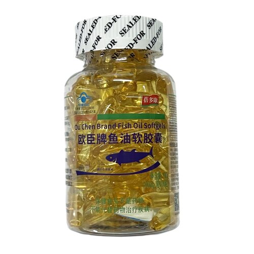 鱼油软胶囊深海鱼油成人中老年呵护血管视力模糊心脑血管保健品ve