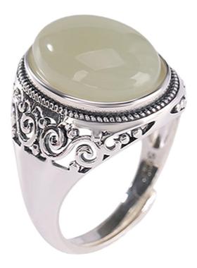 纯银复古戒指大气场女性新品优惠